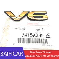 Baificar Brand New Genuine Rear Trunk V6 Logo 7415A399 MB814468 For Mitsubishi Pajero V73 V7 V93 V97