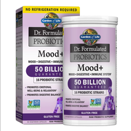 [จัดส่งด่วน] Garden of Life Probiotics Mood+ 60 Capsules Best Probiotics for Anxiety and Stress Reli