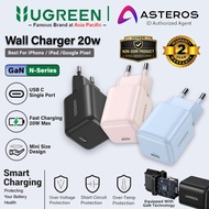 UGREEN GaN N 20W 30W PD Fast Charging Charger Adapter Head iphone