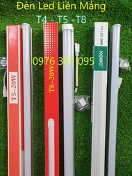 Bộ Đèn Led Liền Máng 1m2 - 20w [T4 - T5 - T8]