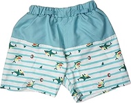 Swim Shorts, Surf Shorts, Swimwear, Includes Inner Pants, Shark, Dinosaur, Banana, Botana, Surf Pant