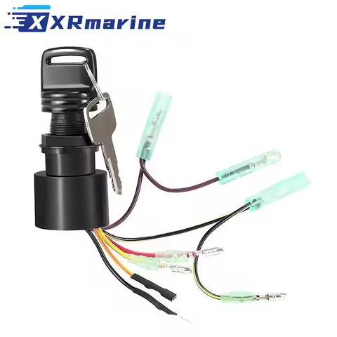 Boat Ignition Key Switch for Mercury Outboard 9.9HP 15HP 18HP 25HP 30HP 320 380 Hypalon RIB 87-17009
