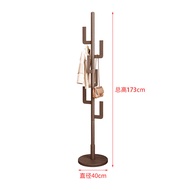 ST/🥏Livable Bamboo Hanger Bedroom Floor Coat Rack Household Hangers Vertical Clothesline Pole Room Clothes Rack PFNY