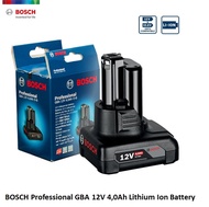 BOSCH GBA 12V 4.0Ah Professional Li-Ion Battery Pack 1600A00F71