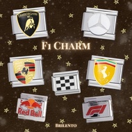 Brilento.id - F1 Charm | Italian Charm Bracelet Stainless Steel