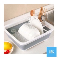 💯 MY Ready Stocks 💯 iGOZO Collapsible Dish Drainer Home Kitchen Pinggan Mangkuk Rumah Dapur Kering Singki Sink
