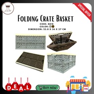 FOLDABLE PLASTIC CRATE BASKET/ COLORED CRATES/ FOLDING STORAGE BOXES/ FOLDABLE CRATES