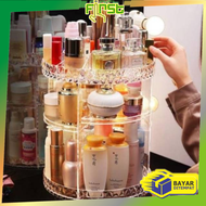 ** Fh-K5/K6 360 Degree Rotating Acrylic Cosmetic Rack Diamond Plain/ Makeup Organizer Makeup Rack