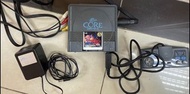 清屋平讓 80% new PC Engine Core Grafx 主機& 地獄之旅 Game 游戲 卡 包括 手掣 火牛 AV線 (無盒）