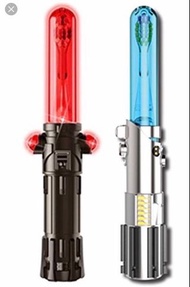 Disney Star Wars toothbrush 星球大戰 小童牙刷 音樂 亮燈光劍 聲效