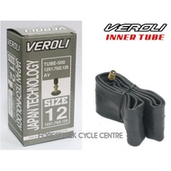 VEROLI BICYCLE INNER TUBE 12x1.75/2.125 AV - TUBE 500