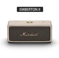 Marshall Emberton ทองดำ ลำโพงบลูทูธ แบบพกพา  Bluetooth speaker ของแท้ 100% ลำโพงบลูทูธ ไร้สาย  กันน้ำ ลำโพงแบบพกพา