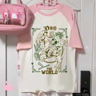 Women's JoJo Bizarre Adventure Retro Y2K Tee - Comfortable & BreathableVintage Top