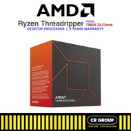 AMD Ryzen Threadripper 7960X/7970X/7980X Processors - 24/32/64 Cores (3Yrs Warranty)