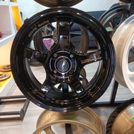 sport rim 15'' Advan GT Glossy black 4x100 ET40 15x7jj