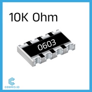 Array Resistor 8P4R 10 KiloOhm K 10KOhm 10K SMD SMT 0603