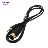[Simhoa] Kenwood Car Stereo Radio CD Changer Port to 3.5mm Aux Audio Adapter Cable