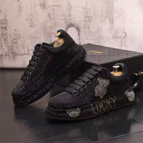 Luxury Royal Style Mens Wedding Dress Shoes Spring Handmade Embroidery Pattern Exotic Designer Loafe