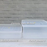 Low Tall Food Storage Donut box