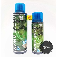 AZOO Plus Alga AQUARIUM AQUASCAPE Remover AZOO ALGAE AWAY AZOO PLUS Algae Removal 120ML