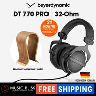 Beyerdynamic DT 770 PRO 32/80/250 Ohm Over-Ear Studio Headphones with Wooden Headphone Holder