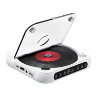 Rechargeable wireless Bluetooth CD player portable mini player KC918 (black/white)
