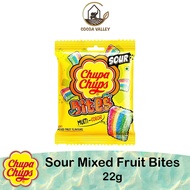 Chupa Chups Bites Sour Soft Candy Mixed Fruit 22g