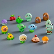 Creative Miniature Plants vs.Zombies Cute Small Ornaments Healing Scene Workplace Computer Decoratio