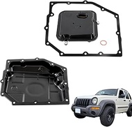 Transmission Oil Pan Kit with Transmission Filter & Gasket, Fit for Dodge Dakota Durango Challenger 