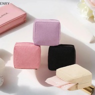 EN Toiletry Bag Sanitary Pad Pouch Pad Pouch Cute Cosmetic Storage Pouch Cable Case SG