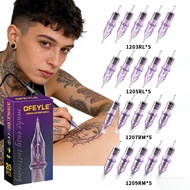 10Pcs/box Tattoo Cartridge Needles Disposable Sterile Tattoo Needle RL RM M1 RS for Tattoo Machine P