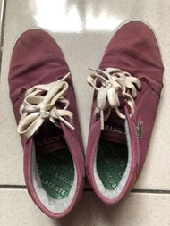 Lacoste紫色休閒鞋清鞋櫃