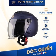 [MANUFACTURER] [MASTER] Genuine Royal M777K 3/4 Helmet with Goggles, Helmet for Men and Women Motorc