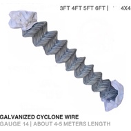 In stock 4ft CYCLONE Gauge 3ft PER  ROLL 6ft WIRE 4X4  5ft  SOLD 14