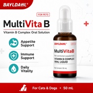 Pet Liquid Vitamin b Complex Oral Liquid 50ml For Dogs Cats Beauty Hair Oral Care Vitamin b1 b2 b6