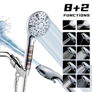 Cross-border Chlorine Removal Set Booster10Cross-border Function Shower Head with Spray Gun, Handhel