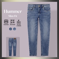 【HUMMER】Seluar Jeans Panjang Cutting Slim Warna Biru Saiz 28-40 H0035