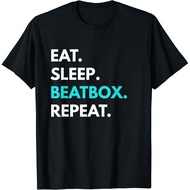 Eat Sleep Beatbox Repeat T-Shirt - Beatboxing Tees Gift T-Shirt