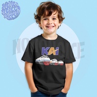 Train Locomotive Kids T-Shirt Free Name Locomotive Kids Top/