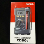 Multitester Digital Original. Sanwa asli CD-800a. Tester made in japan