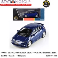 HONDA PARA 65396 2007 CIVIC TYPE R FN2 SAPPHIRE BLUEHONDA - DIECAST