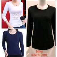 Ready Stock inar black & White & Skin Color Size S-XXL Hot Item