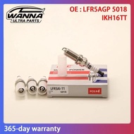 4/6pcs OE LFR5AGP 5018 IKH16TT Spark Plug Iridium For PEUGEOT 107 206 207 301 307 3008 308 406 407 4