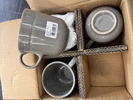 Staub 馬克杯 灰色 4 件組