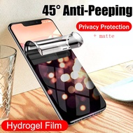 Matte Anti-Spy Privacy Hydrogel Film For Huawei Pura 80 Ultra/Pro+ 70 Ultra/Pro P70 P60 Art P50 P40 