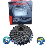 Free MTB bicycle wheel 7-speed threaded folding/, rear gear for oper gear bicycle