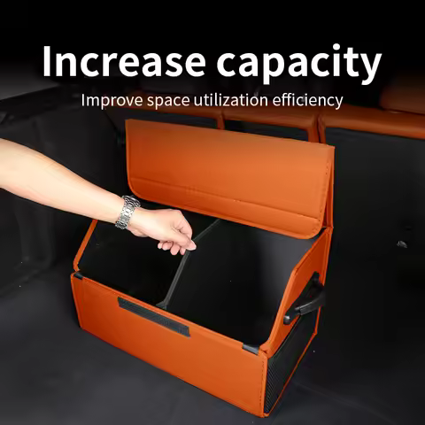 1Pcs Large Capacity Car Trunk Storage Box For bmw x5 e70 e53 f15 g05 g18 x6 e71 e72 f16 g06 x7 g07 C