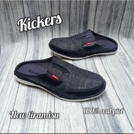 Men's kicker sandals tiger navy white tiger