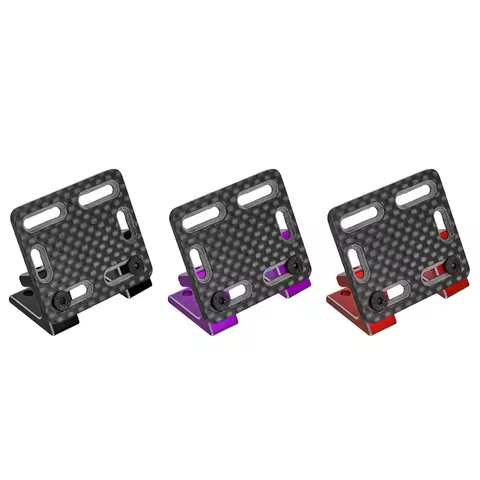 Carbon Fiber ESC V2 Inclined Mount Plate for YOKOMO YD2 RC Car Upgrade Parts Accessories