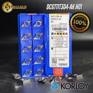 korloy Insert DCGT11T304-AK H01 DCGT11T308-AK H01 Genuine Aluminum Turning 1